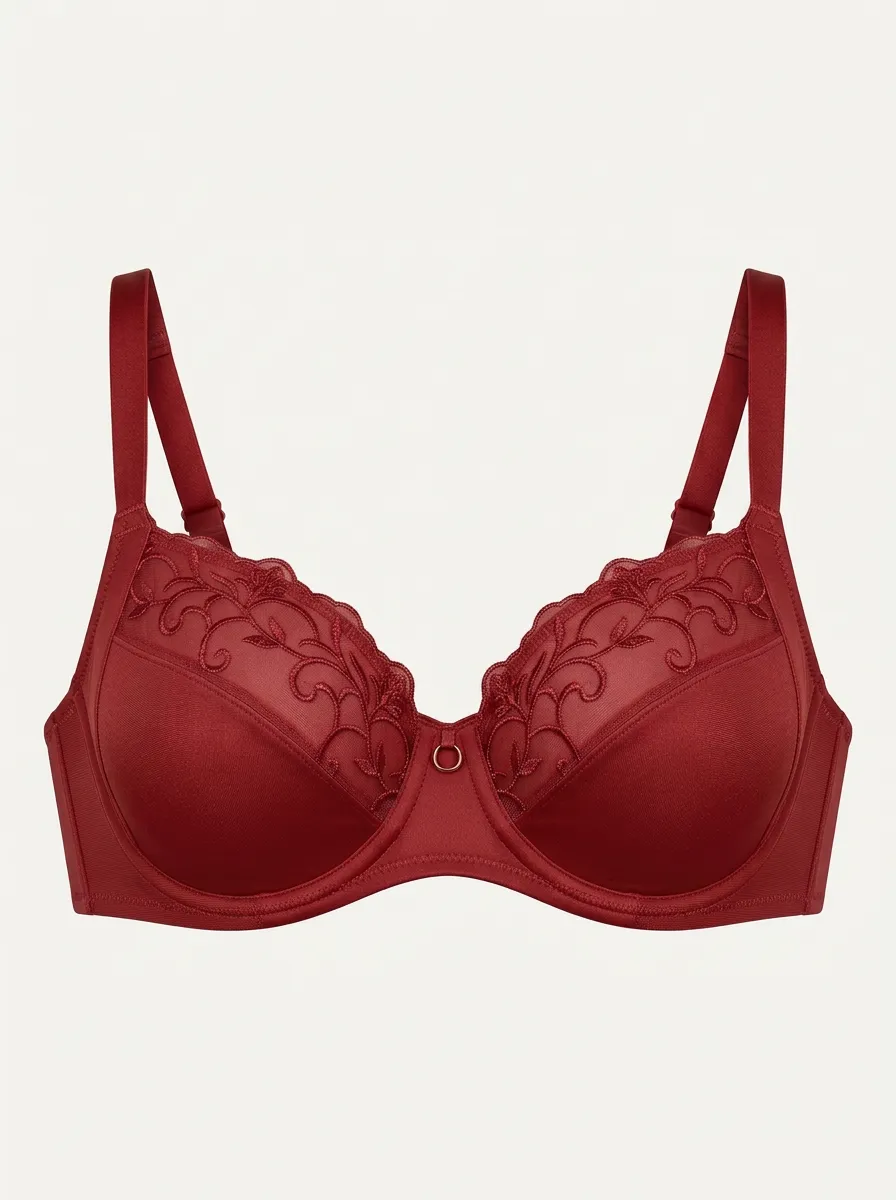 Women's Embroidered Bra