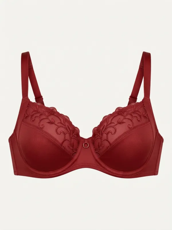 Women's Embroidered Bra