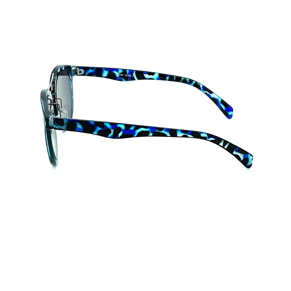 Round Full-Lens Reading Sunglasses