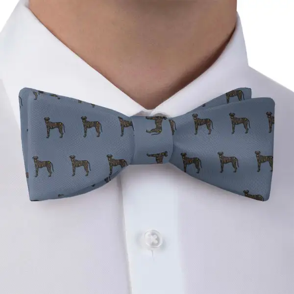 Treeing Brindle Pattern Bow Tie