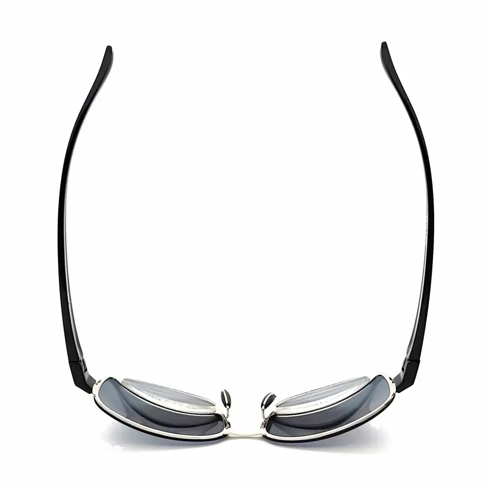 Oval Bifocal Amber-Lens Reading Sunglasses