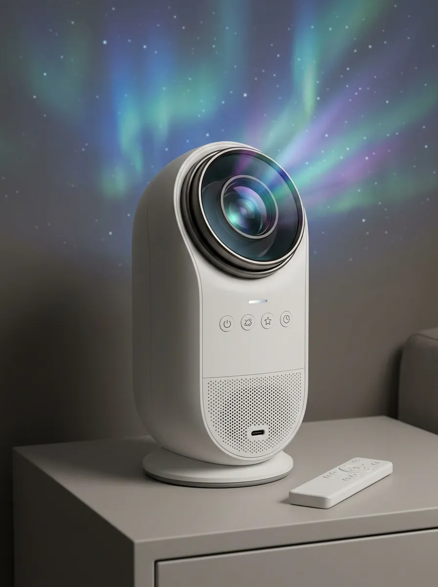 Portable Aurora Starry Sky Projector Night Light