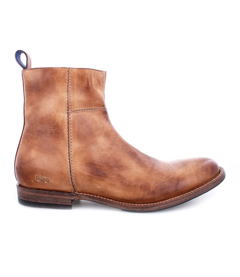 Low-Top Leather Heritage Ankle Boots