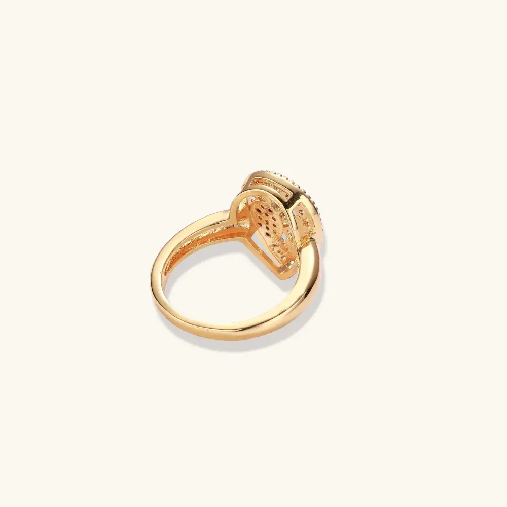 Sculptural Heart Ring