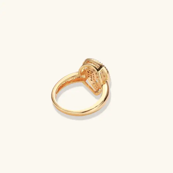 Sculptural Heart Ring