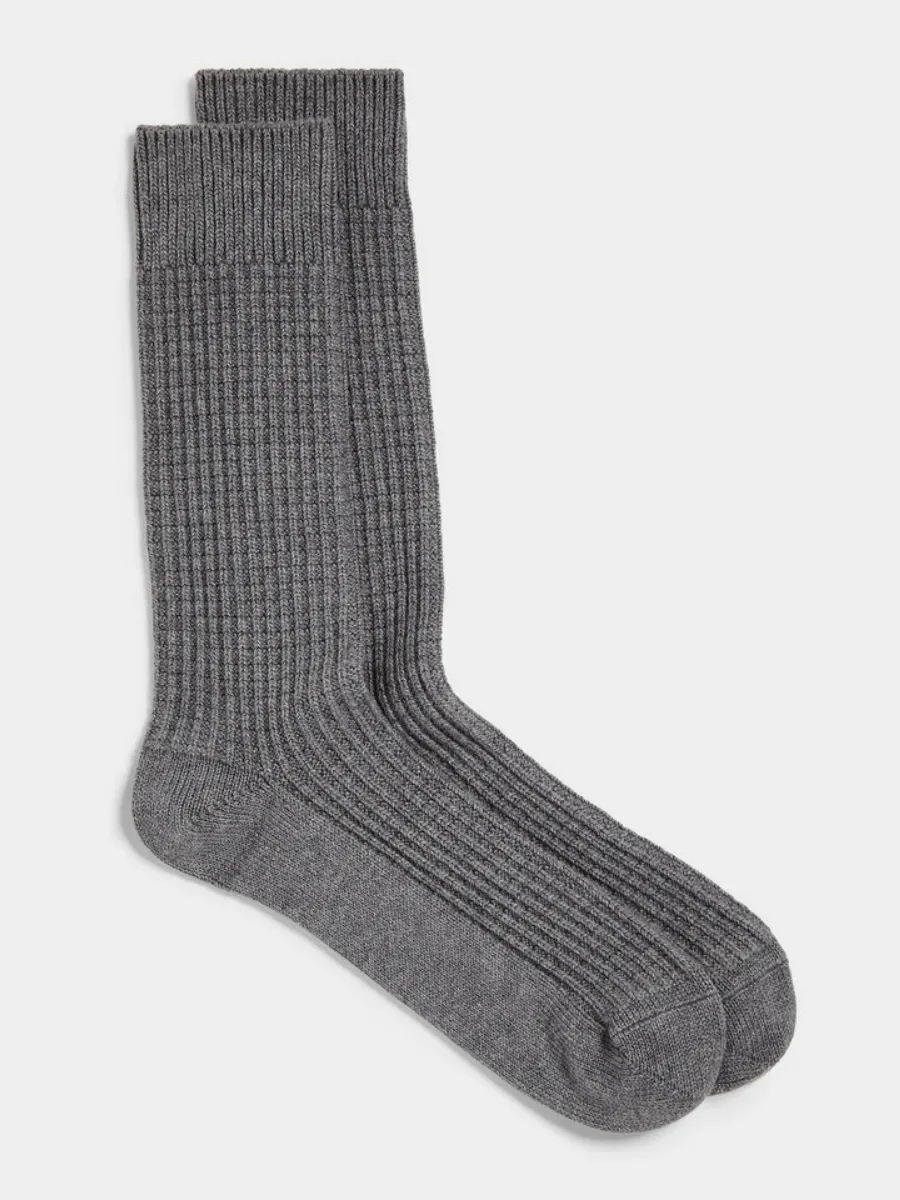 Classic Textured Socks