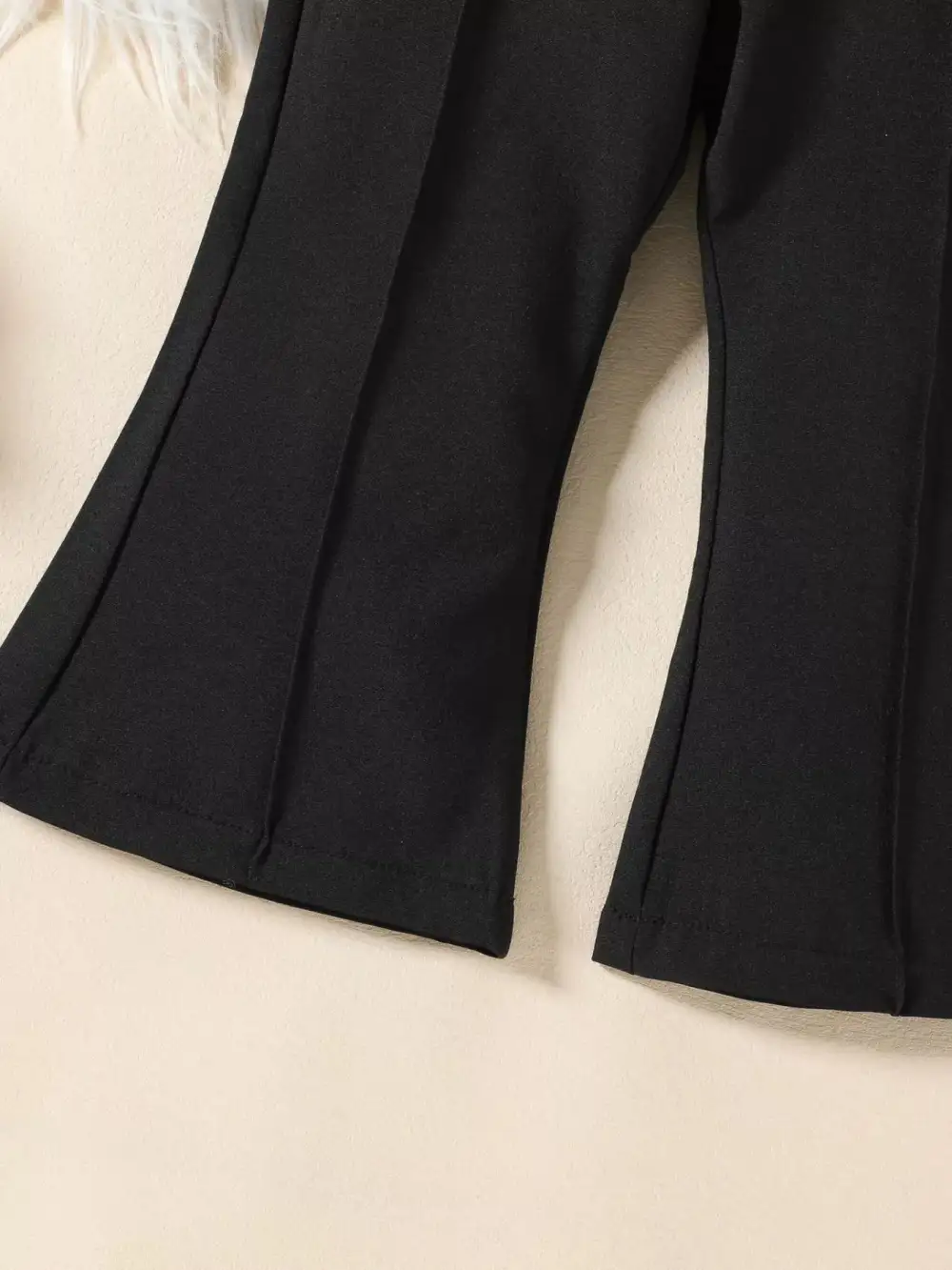 Sleeveless Blazer & Flare Pants Set