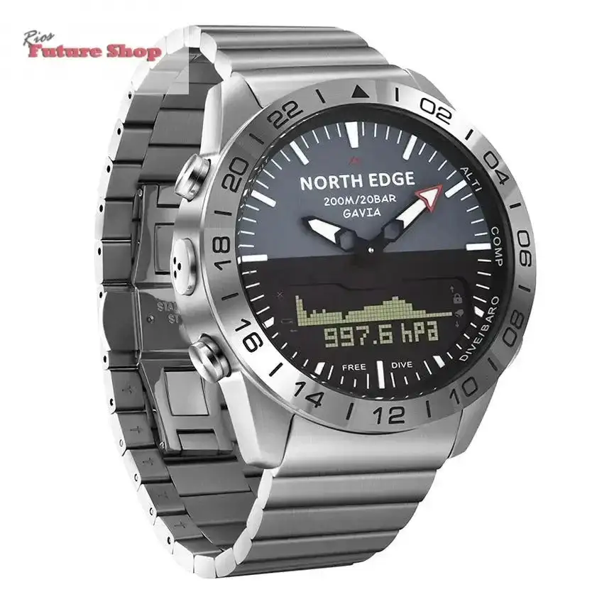 Designer smartwatch. Luxury and design in metal