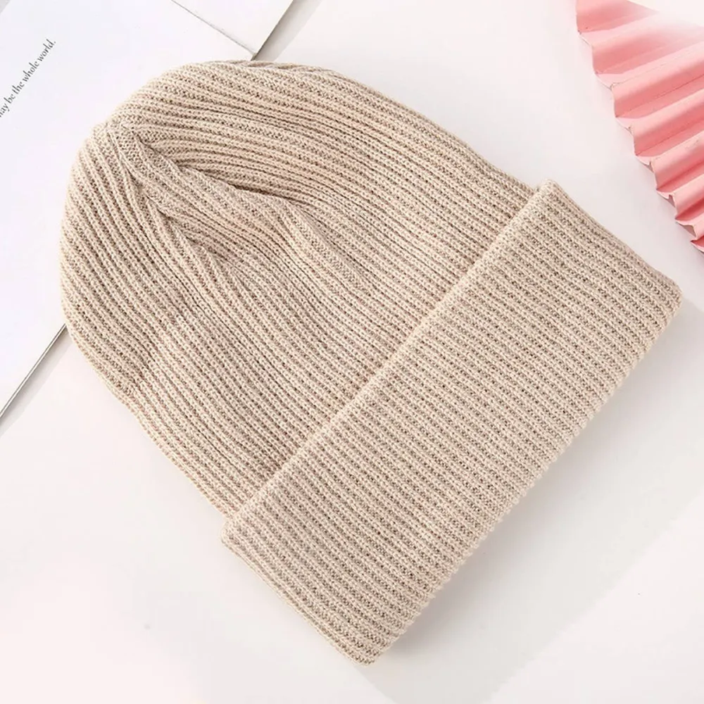 Faux Fur Knit Beanie