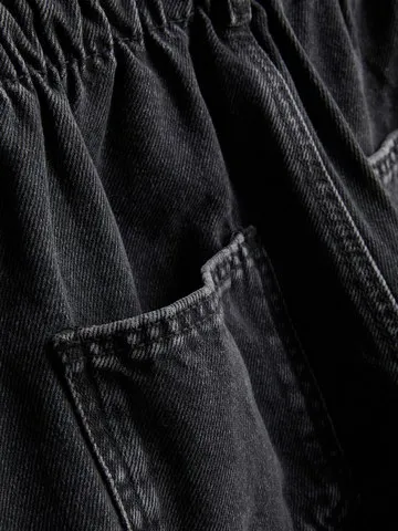 7-15yrs | Paperbag Denim Shorts