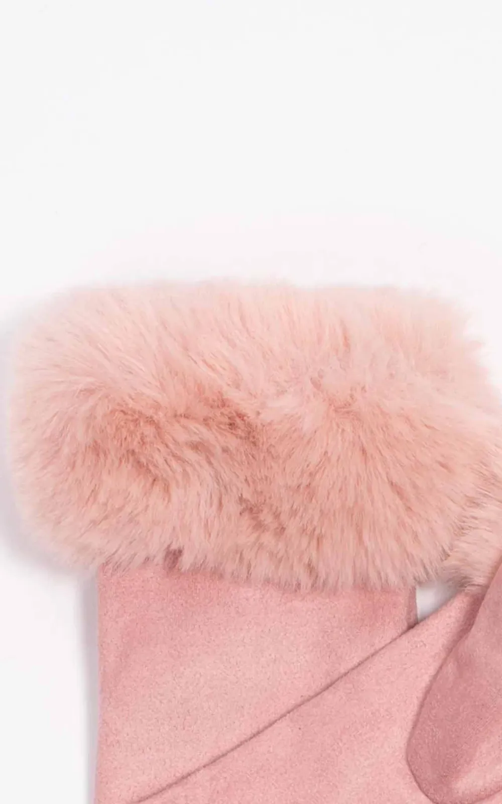 Fashionable Fingerless Fur Gloves
