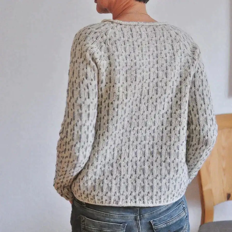  Knit Boat Neck Sweater