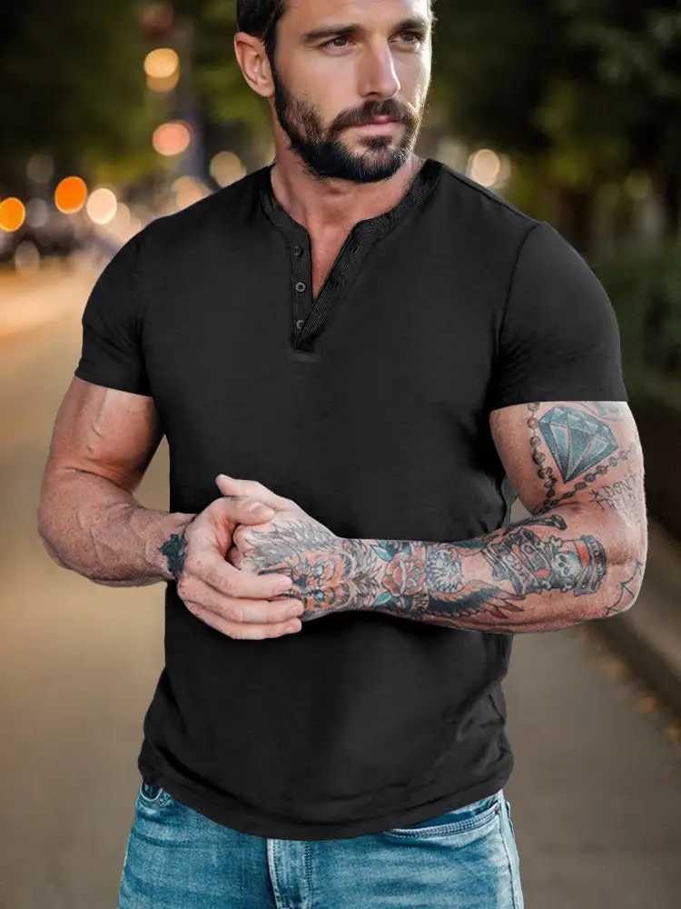 Smooth Stretch Knit T-Shirt