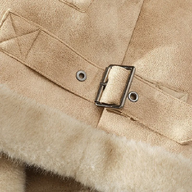 Textured Faux Leather Bomber Jacket