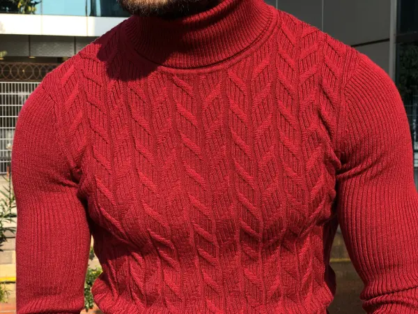 Clean Line Slim Fit Knit Turtleneck Sweater