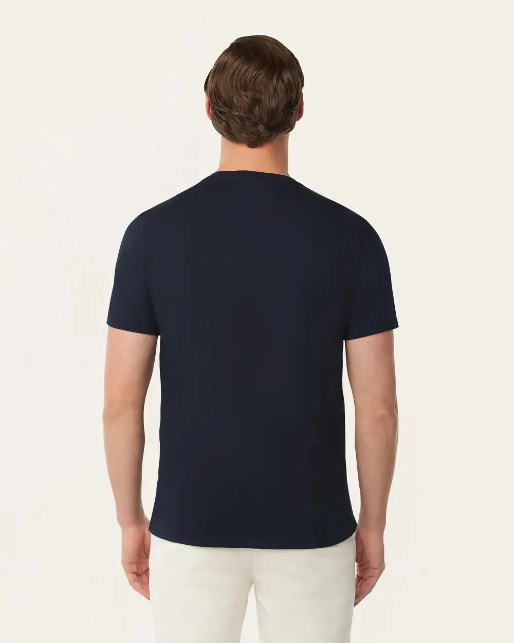 Modern Classic Fit Stretch Blend Round Neck T-Shirt