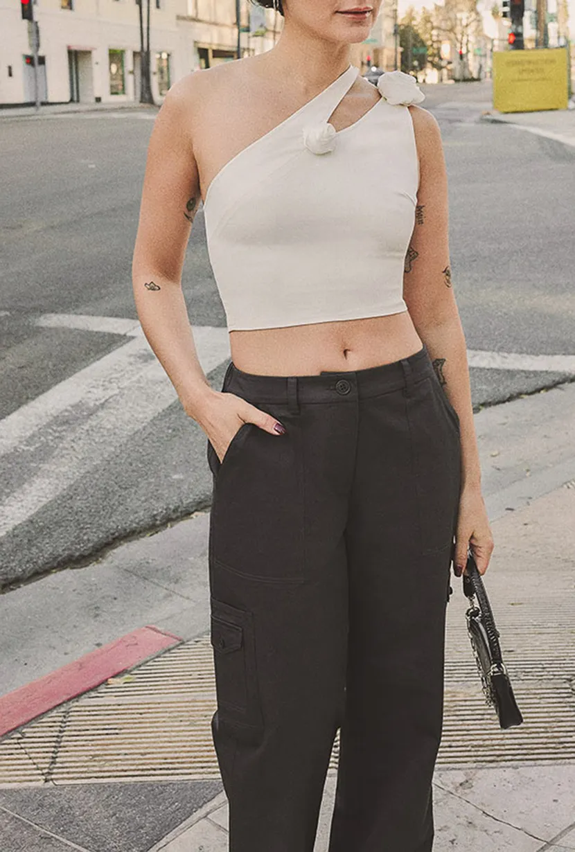 Sleeveless Top - Ivory