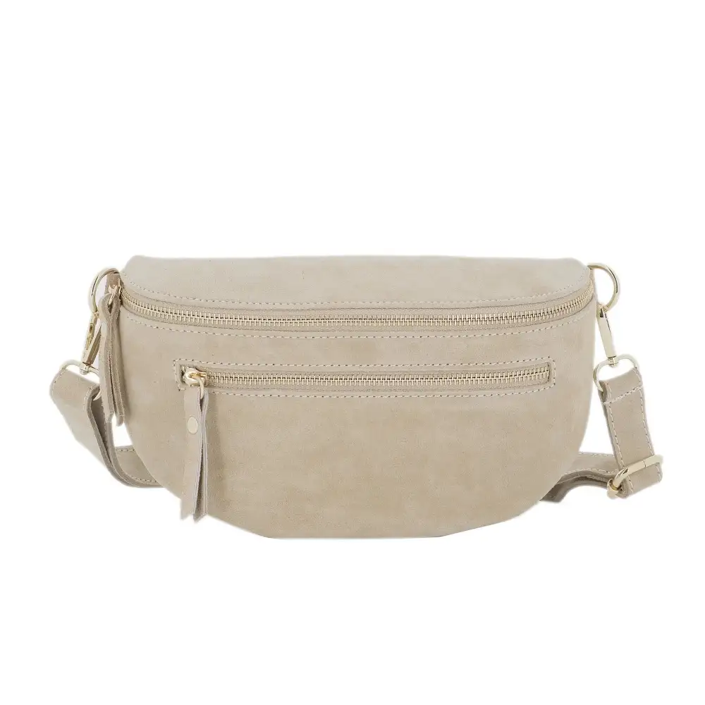 Refined Suede Compact Smartphone Belt Bag