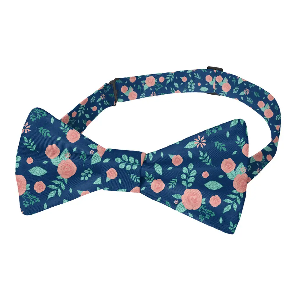 Asta Floral Motif Bow Tie