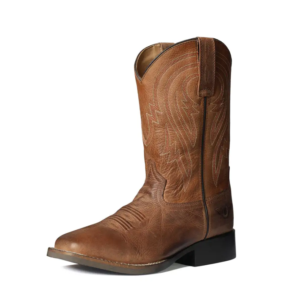 Modern Side Pull Men's Denim Boots