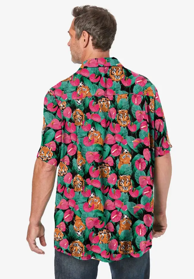 Printed Camp Shirt