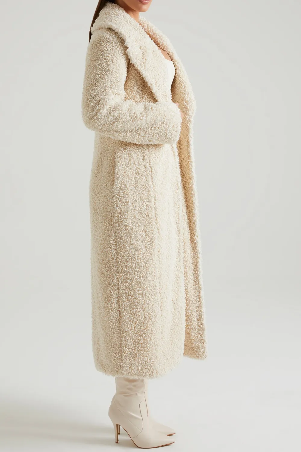 Soft And Wide Casual Long Warm Coat