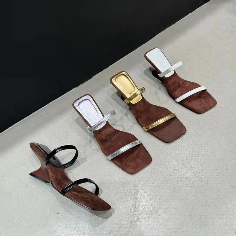 Clean Profile Slide Sandals