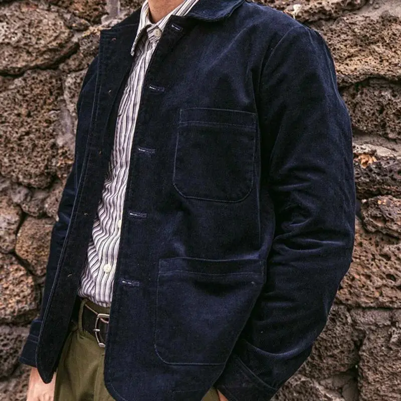 Structured Utility Corduroy Jacket