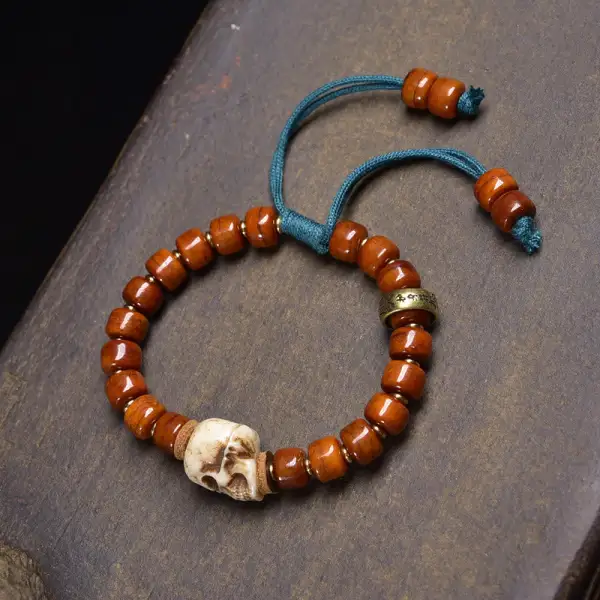 Bone Beads Coconut Shell Lord Corpse Forest Bracelet