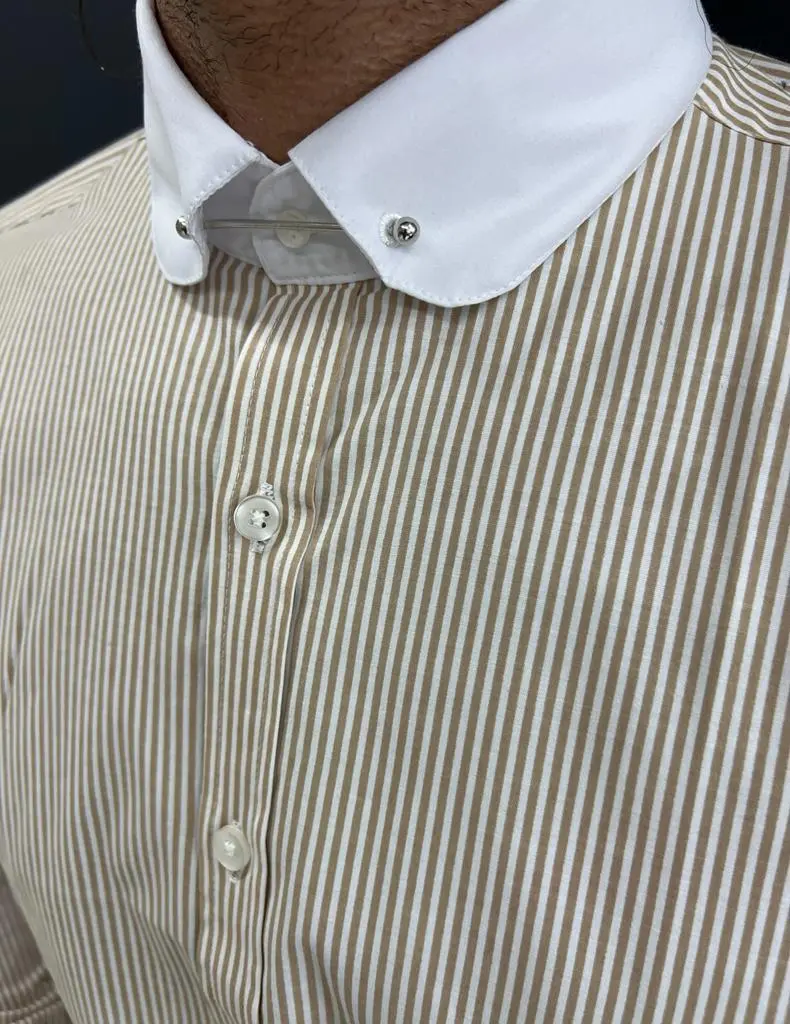 Everyday Slim Fit Striped Cotton Casual Shirt