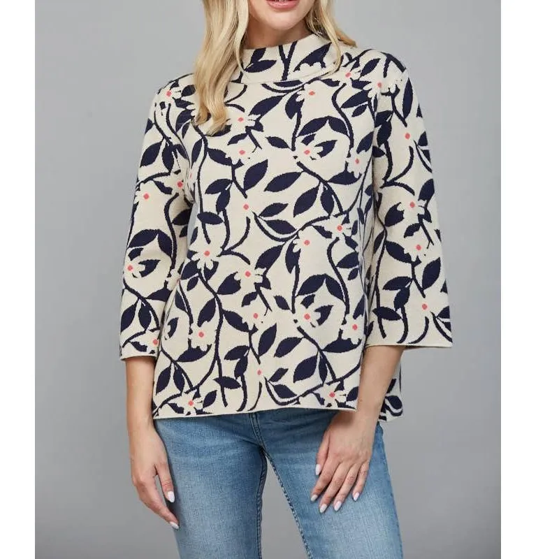 Floral Everyday Sweater