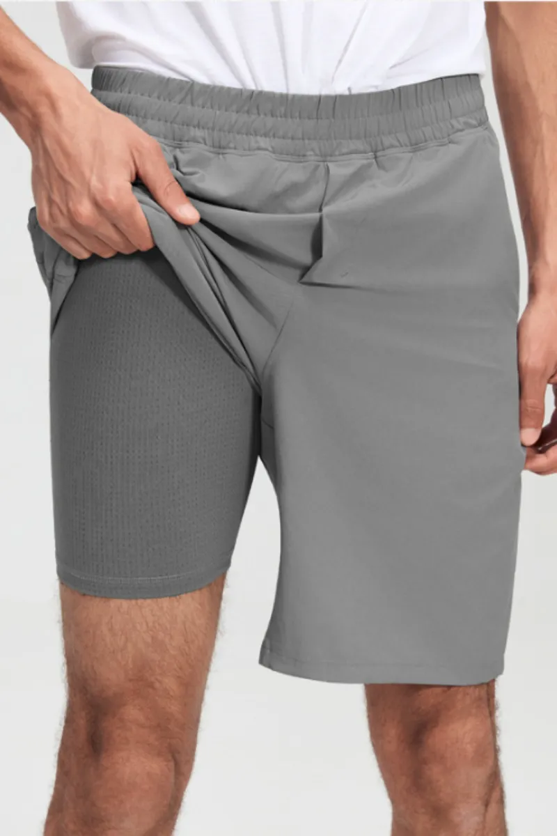 Quick Dry Breathable Mesh Athletic Shorts