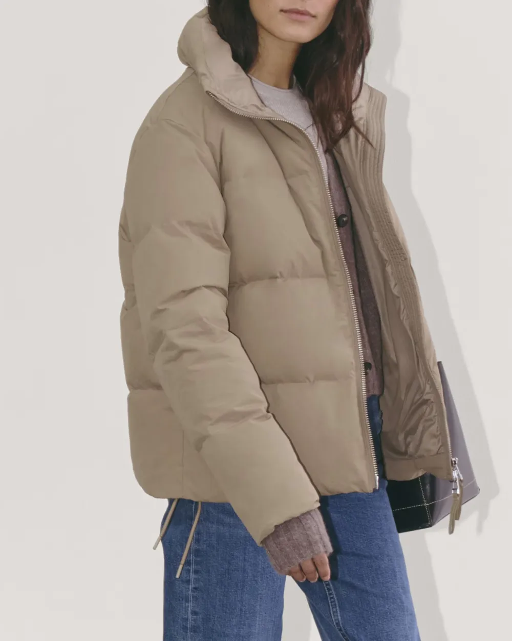 Collared Down Jacket