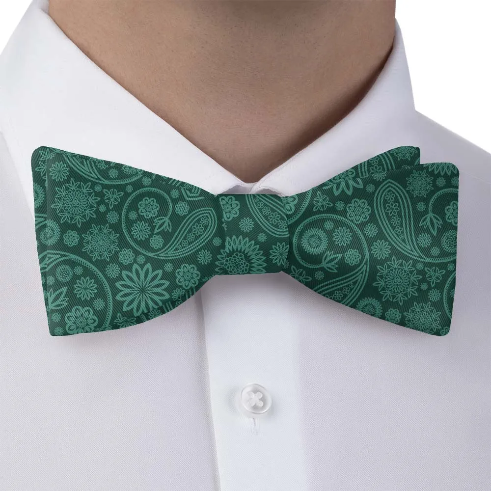 Fantastic Paisley Motif Bow Tie