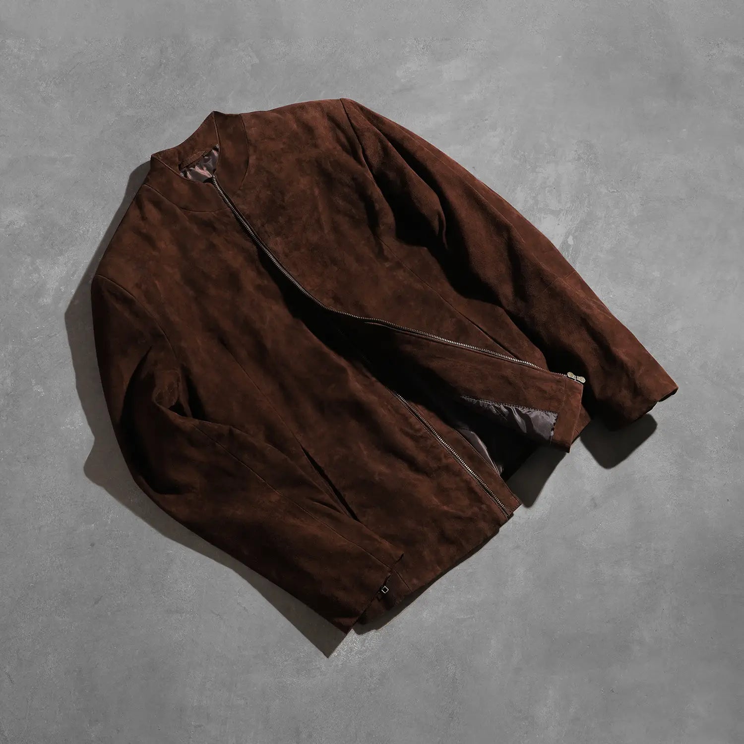 Men's Biker Suede Jacket