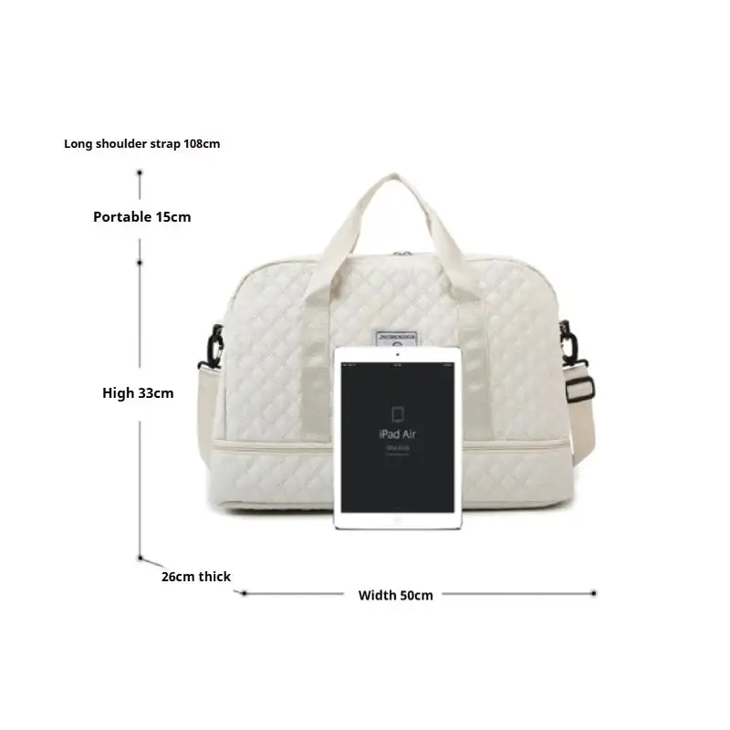 Sophisticated Carry: Belted Large-Capacity Elegant Tote