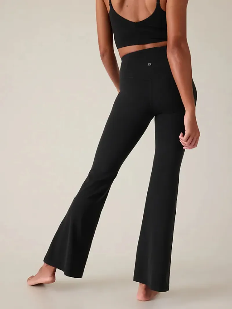 Black Flared Pants For Sleek Casual Style