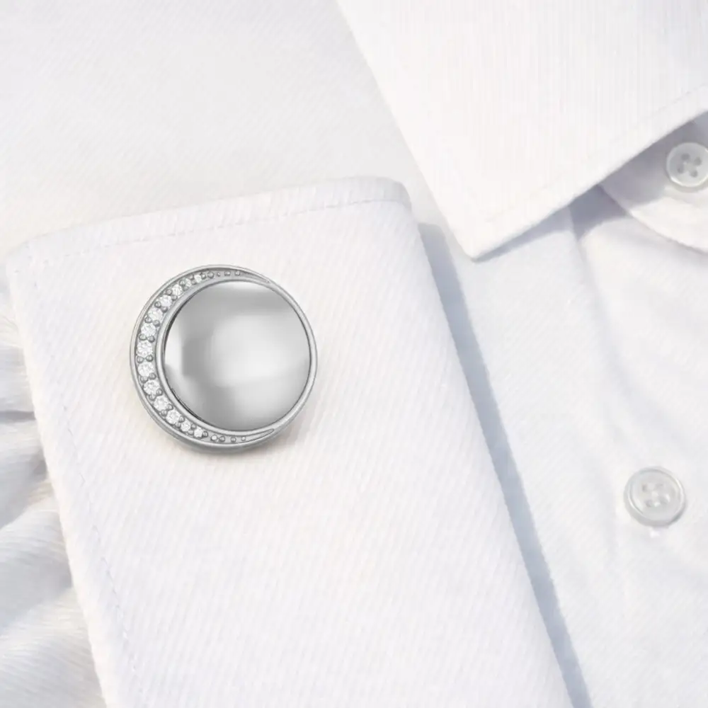 Textured Classic Diamond Cufflinks