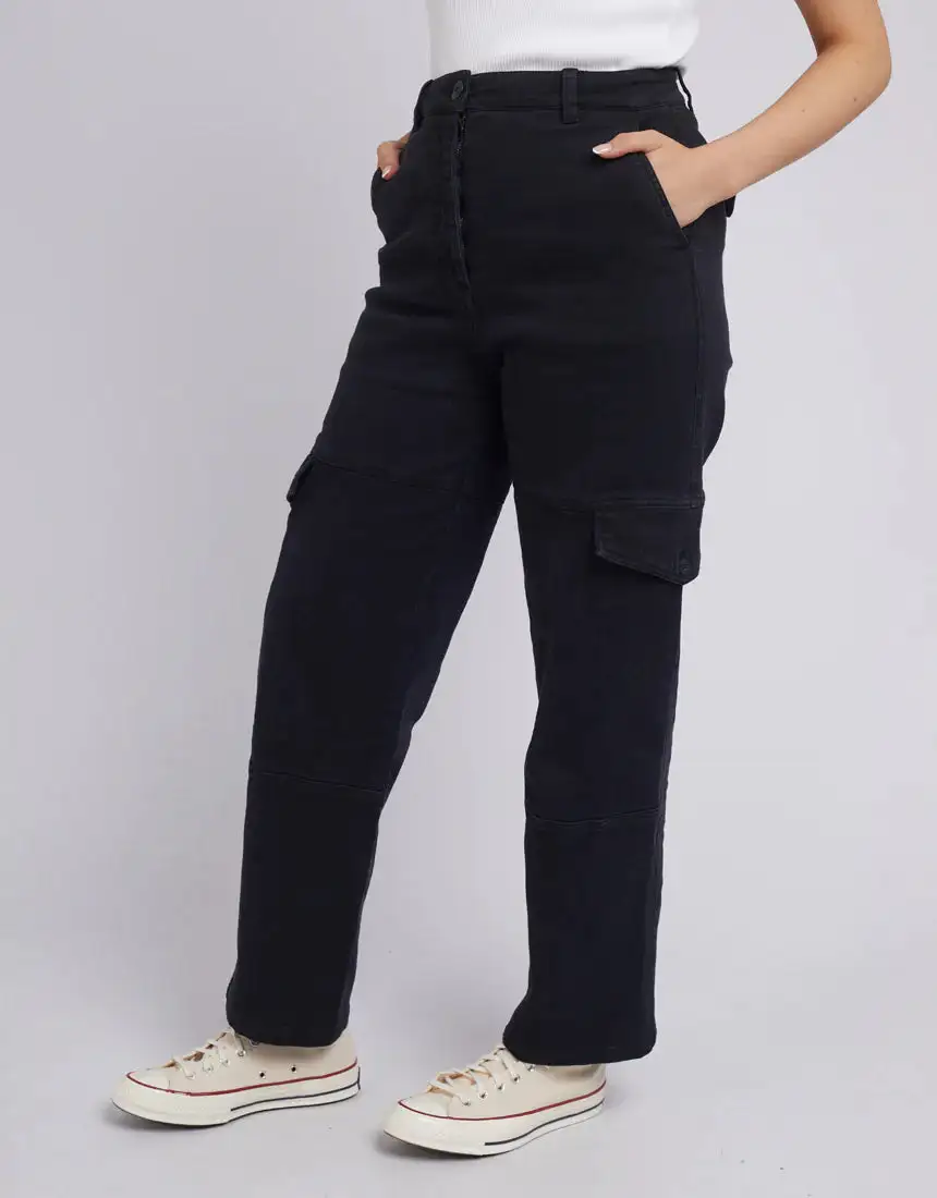 Everyday Relaxed Cargo Pants Black