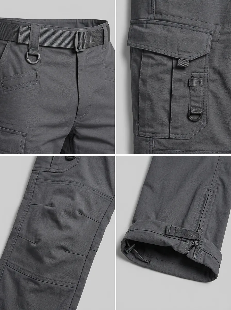 Men's Outdoor Tactical Outdoor Multi-Pocket Cargo Pants