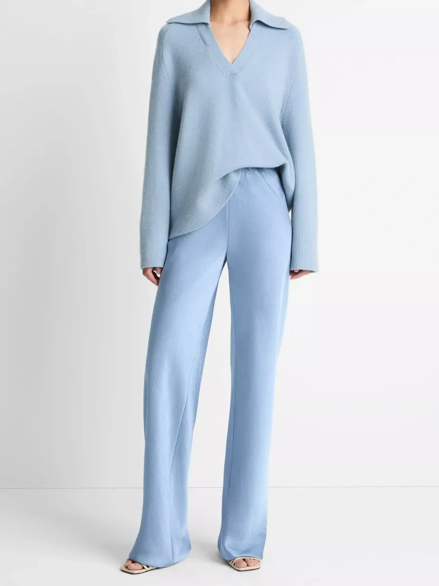 Soft Satin Trousers
