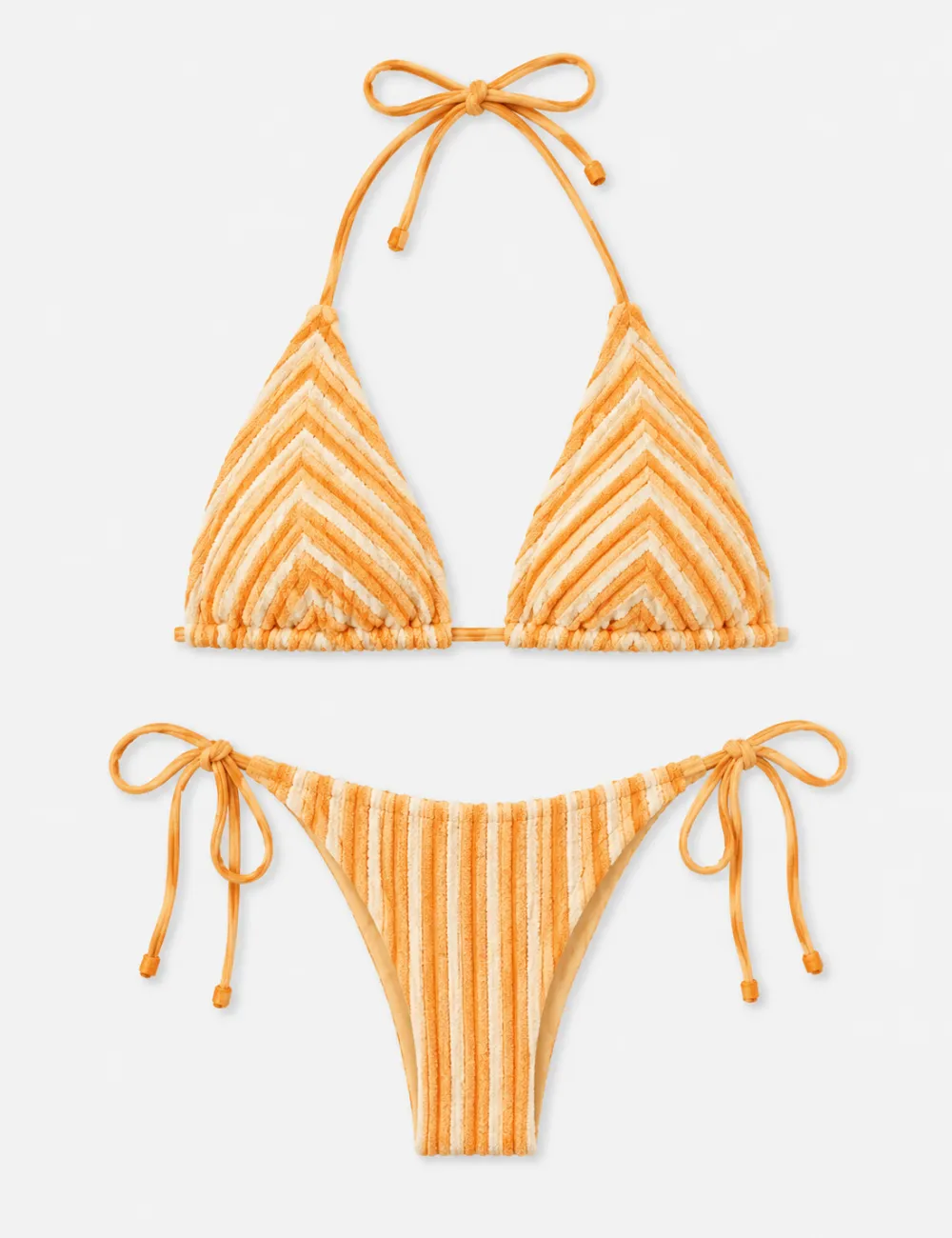 Spaghetti Bralette Bikini Set