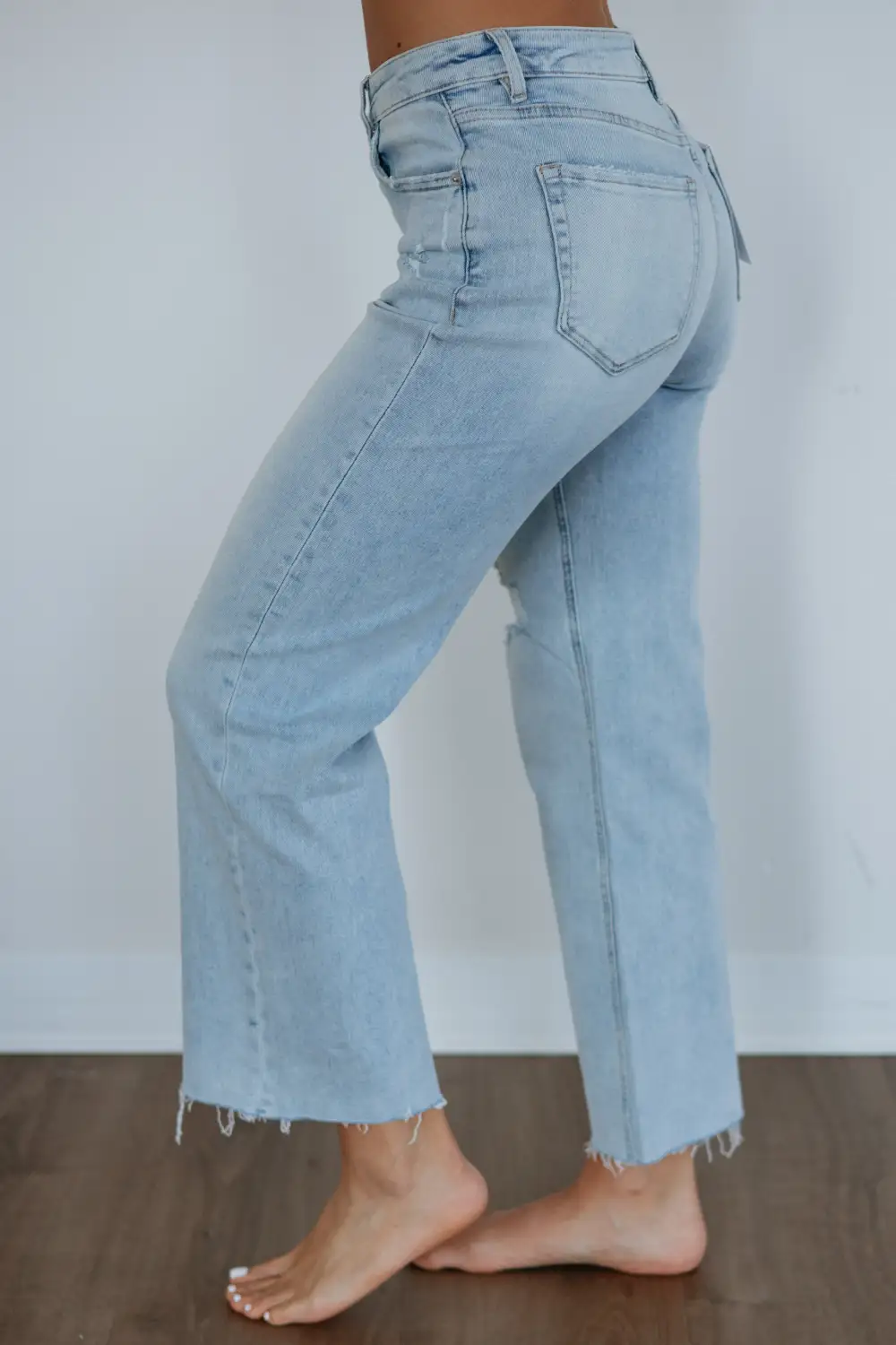 Women's Ultra High Rise Wide Leg Slim Fit Jeans