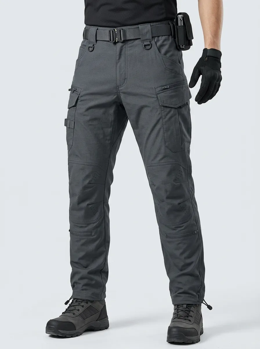 Men's Tactical Outdoor Multi-Pocket Cargo Printed Pants