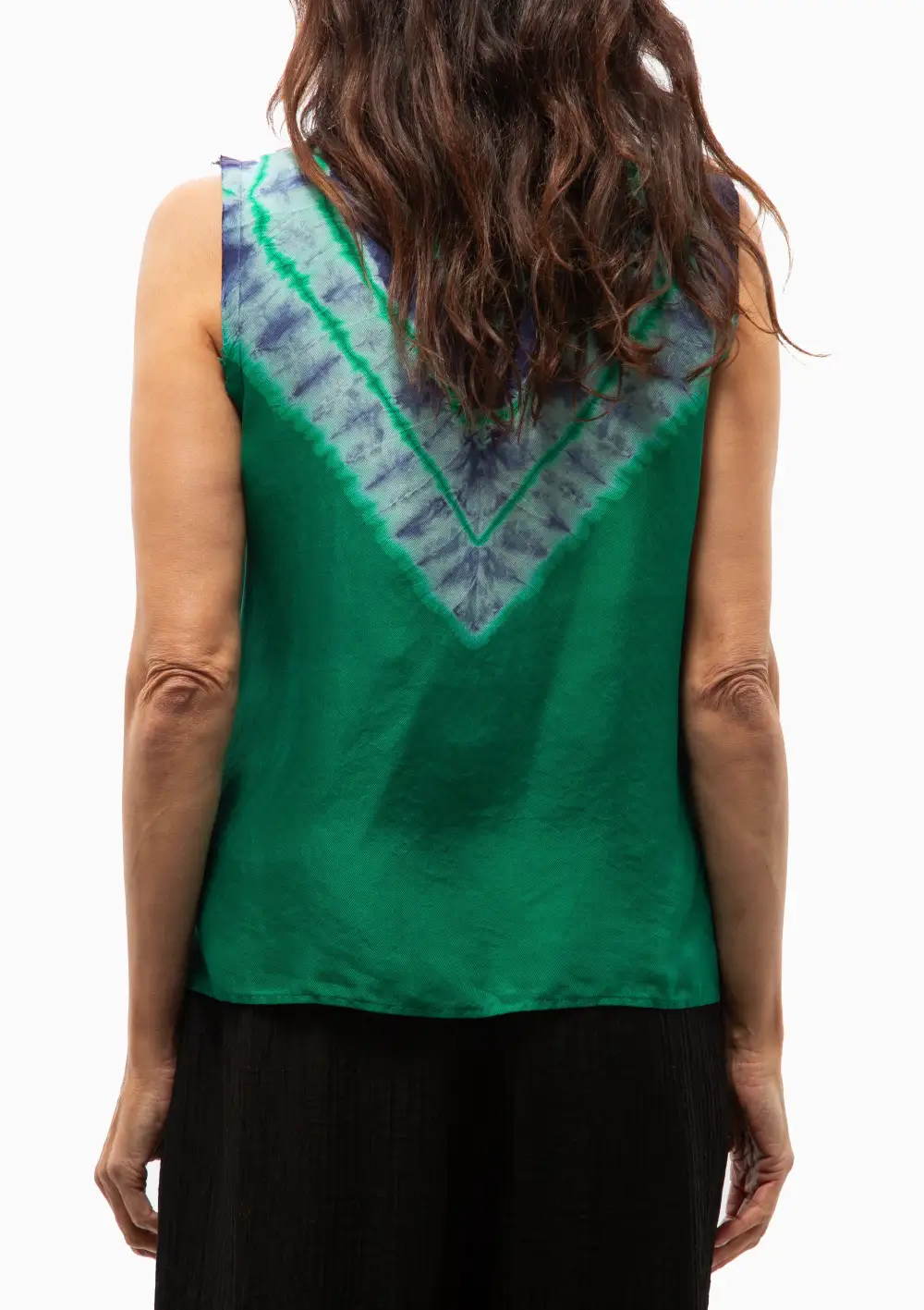 Silk Twill Tank Top