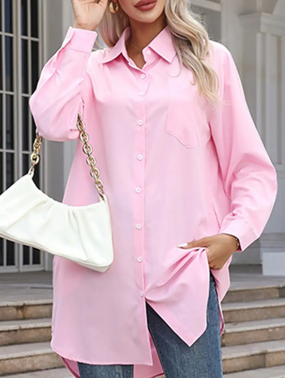 Relaxed Long Sleeve Shirt