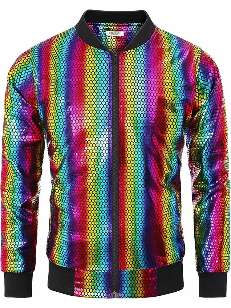 Disco Party Zip-Up Jacket