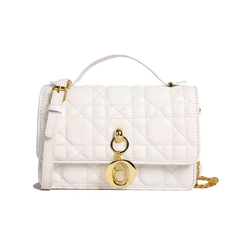 Chic Quilted Black Chain Flap Bag