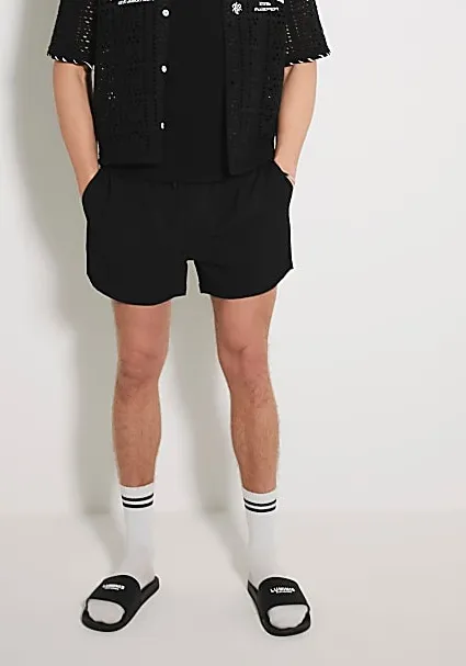 Men's Black Swim Briefs