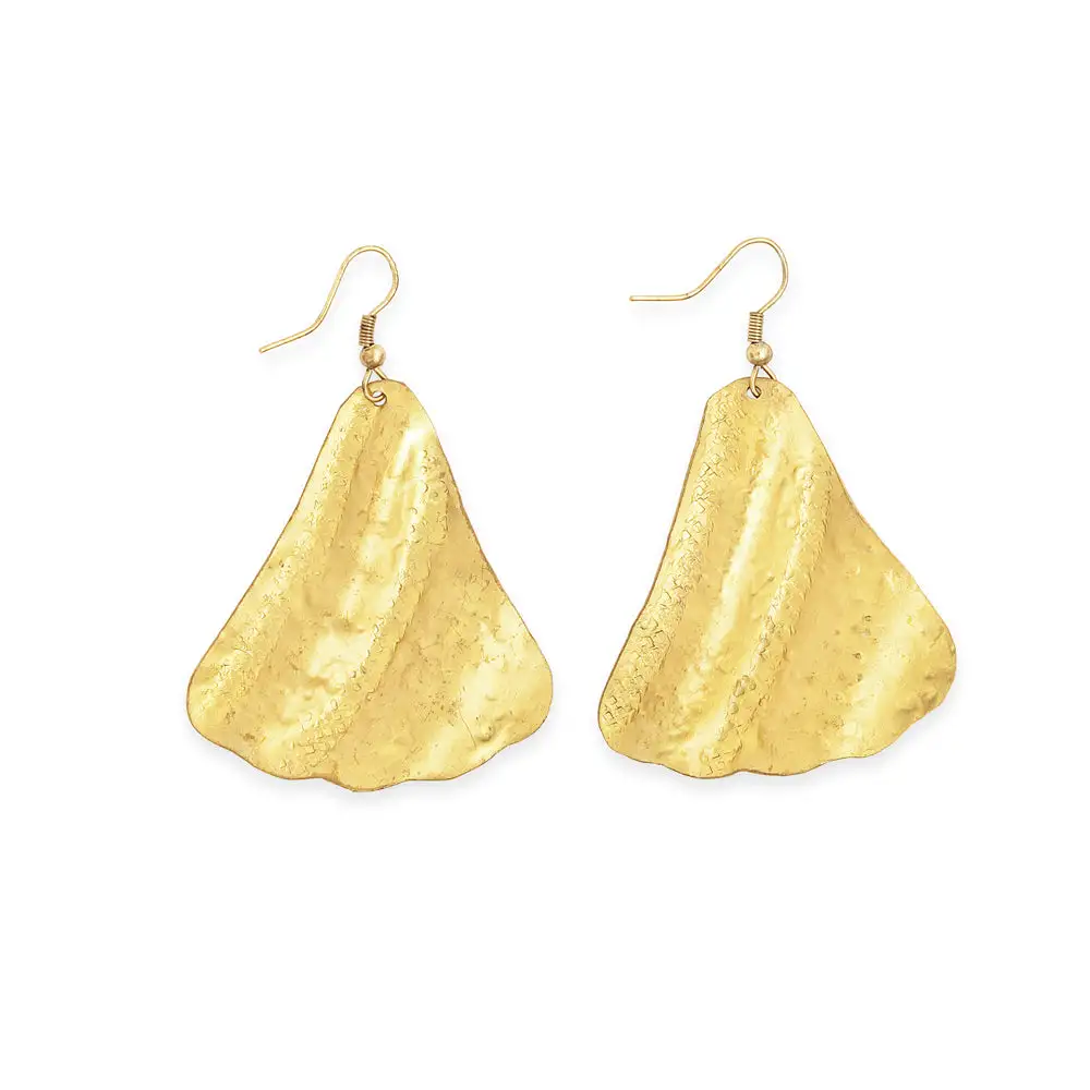 Decorative Crisp Artful Statement Earrings